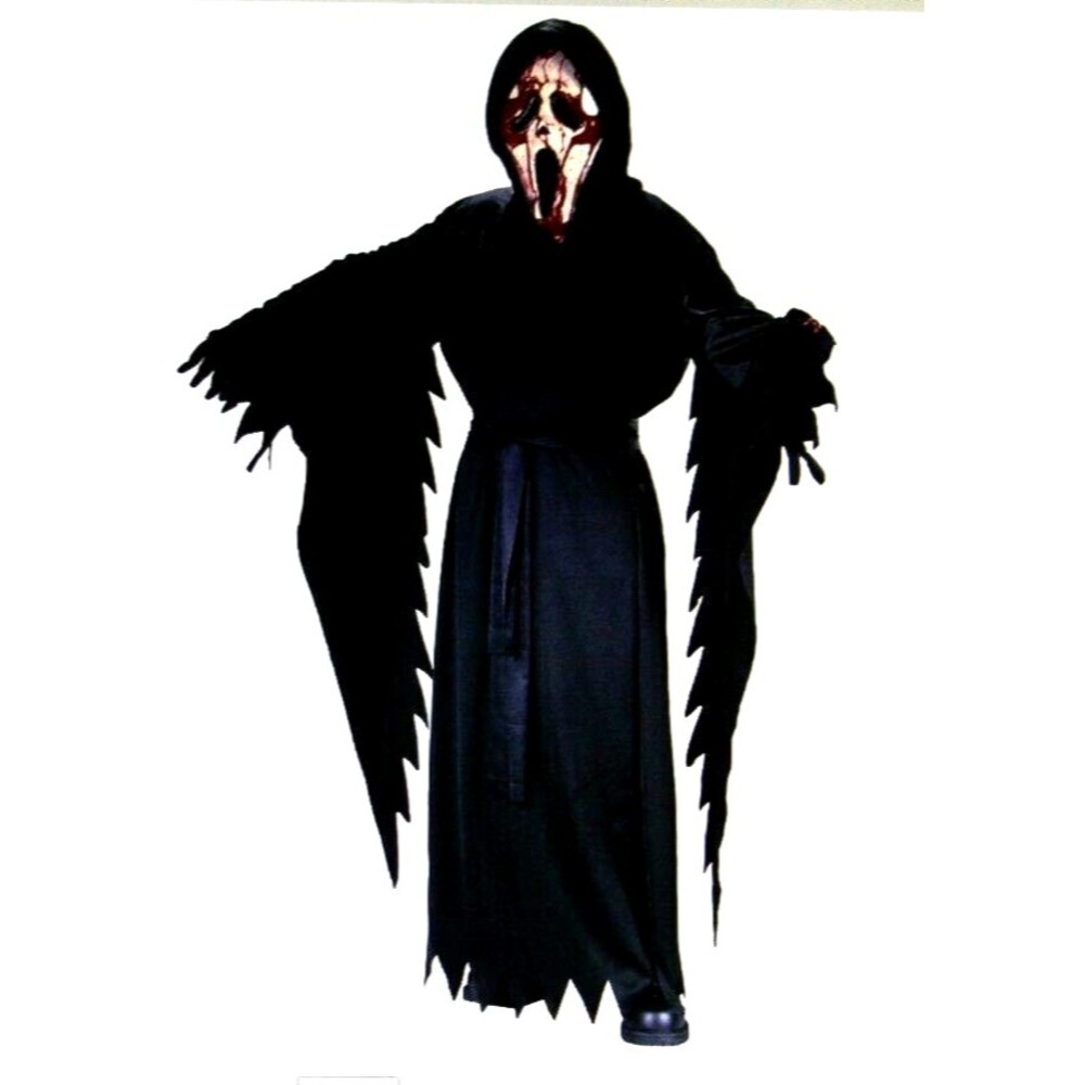 Kids Black Hooded Halloween Costume